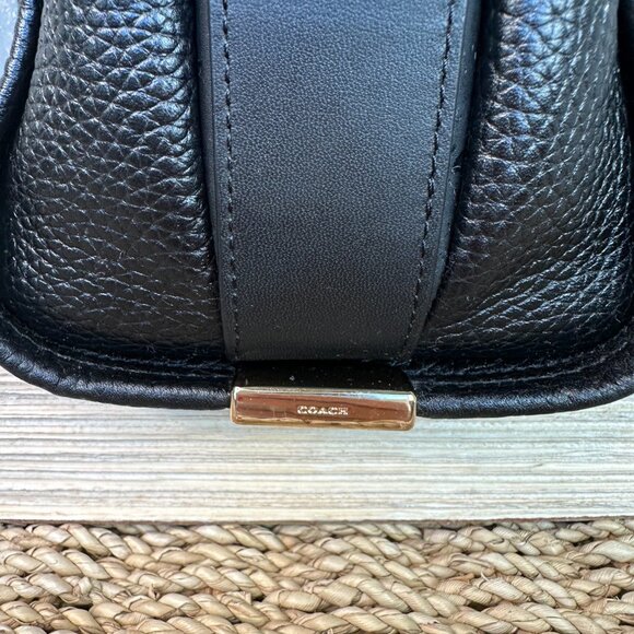 Coach Swagger 27 Satchel Leather Black - Picture 4 of 16